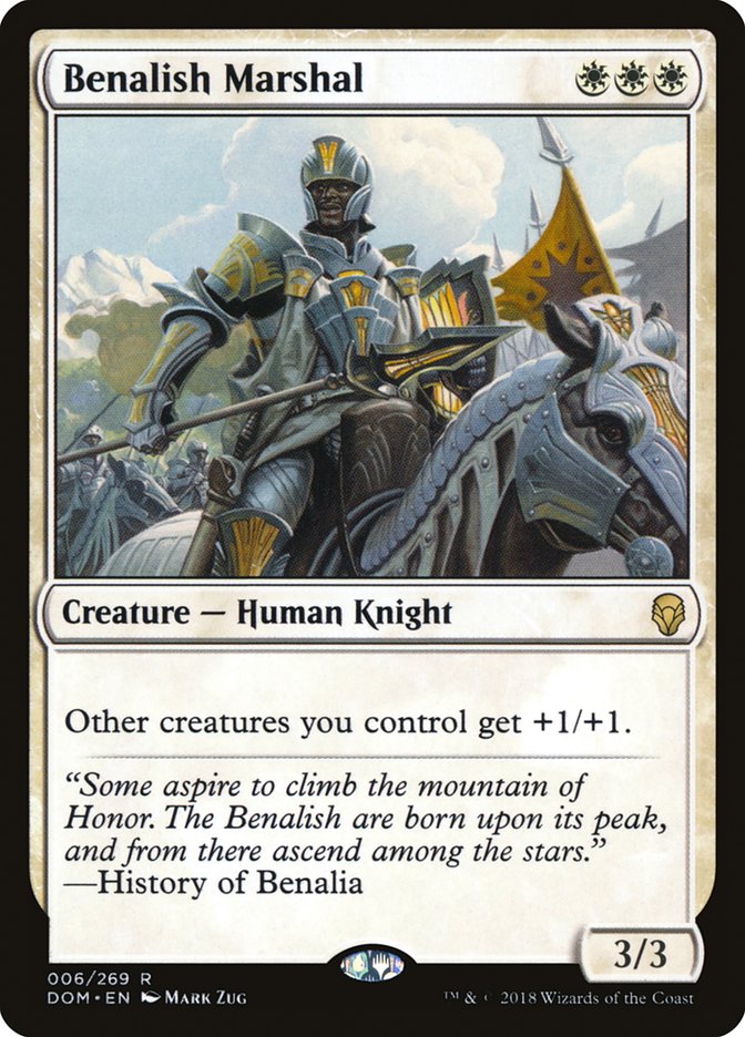 Benalish Marshal [Dominaria]