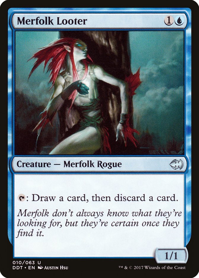 Merfolk Looter [Duel Decks: Merfolk vs. Goblins]