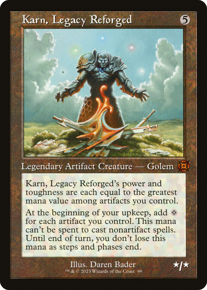 Karn, Legacy Reforged (Retro) [March of the Machine: The Aftermath]