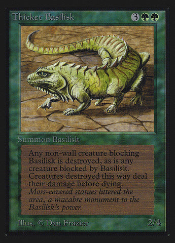 Thicket Basilisk [International Collectors' Edition]