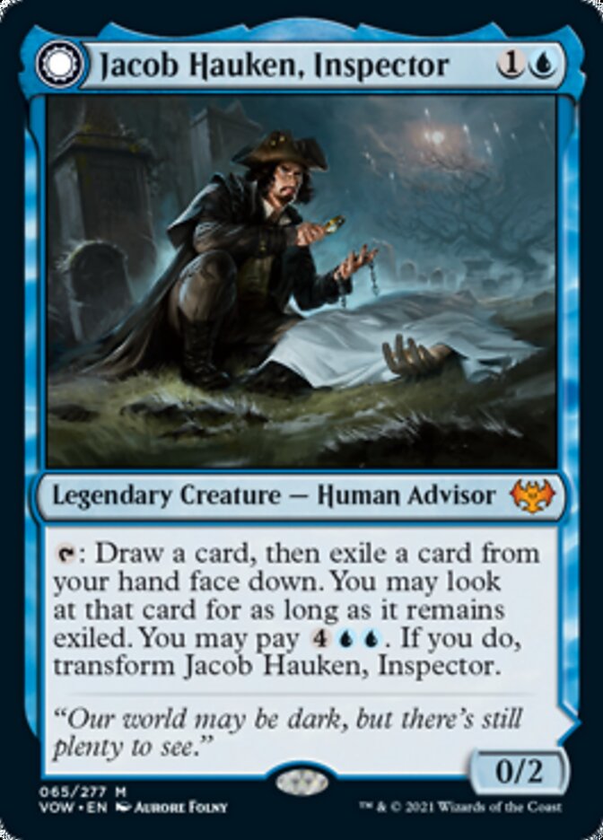 Jacob Hauken, Inspector // Hauken's Insight [Innistrad: Crimson Vow]