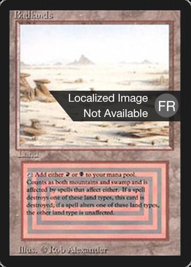 Badlands [Foreign Black Border]