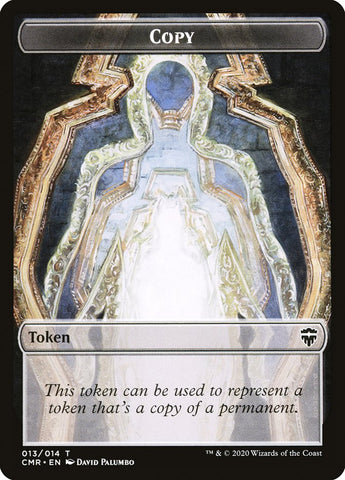 Copy (013) // Horror Double-Sided Token [Commander Legends Tokens]