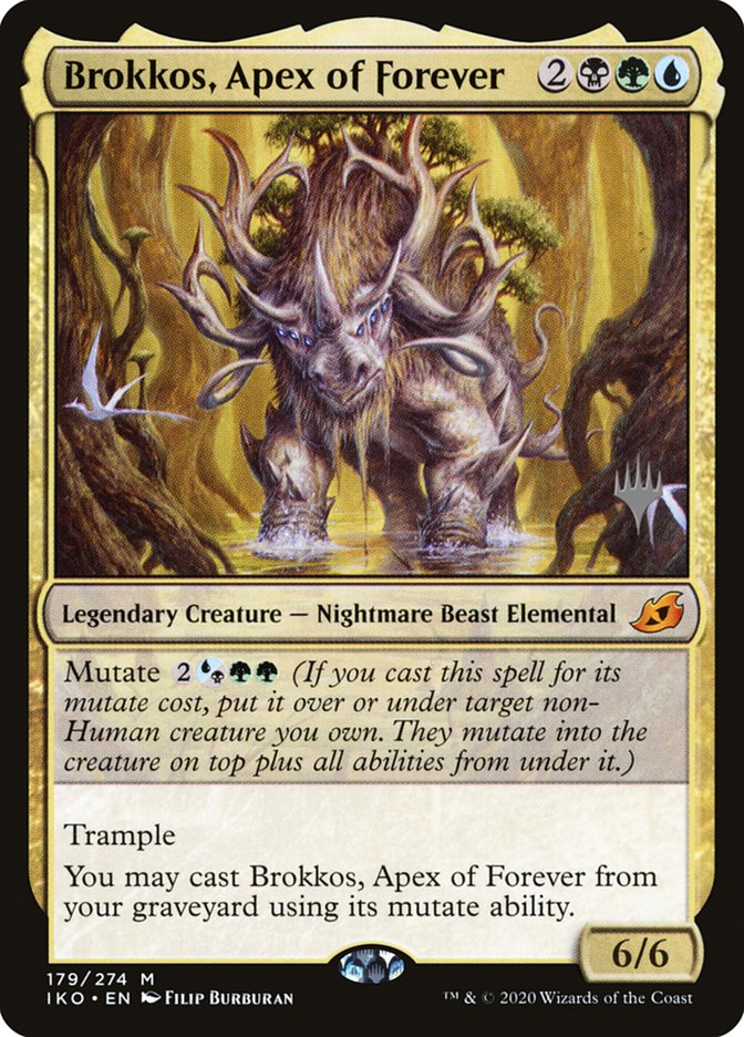 Brokkos, Apex of Forever (Promo Pack) [Ikoria: Lair of Behemoths Promos]