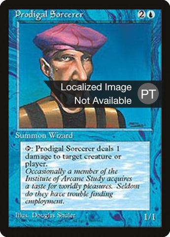 Prodigal Sorcerer [Fourth Edition (Foreign Black Border)]