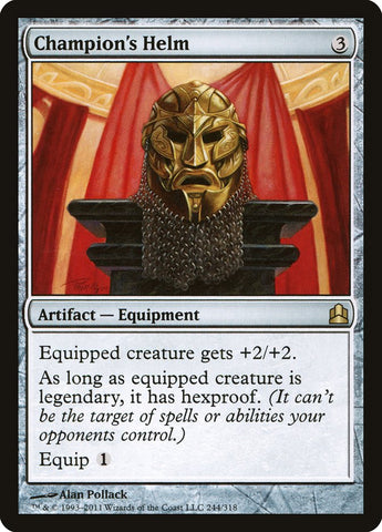 Champion's Helm [Commander 2011]